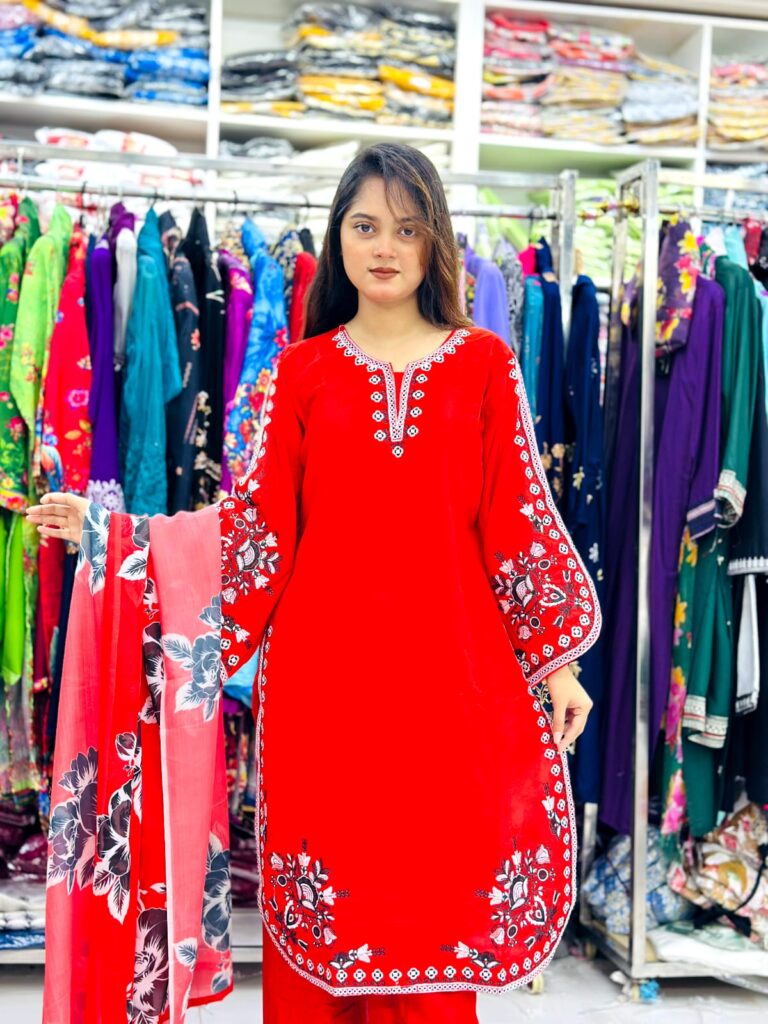 Puja Special Three Piece