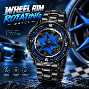 Wheel Rim Rotating Sports Watch