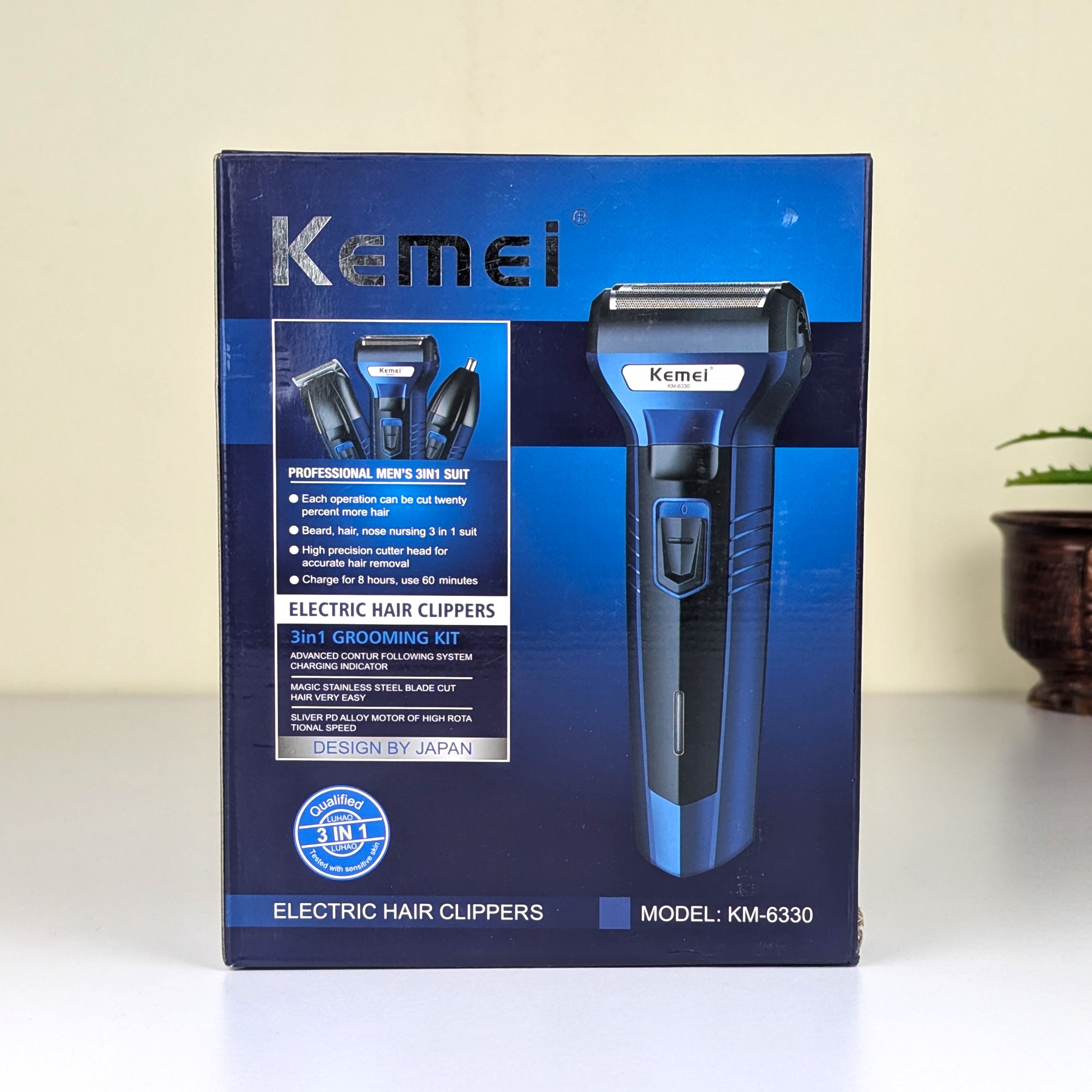 Kemei KM-6330 3-in-1 Grooming Kit - Image 7